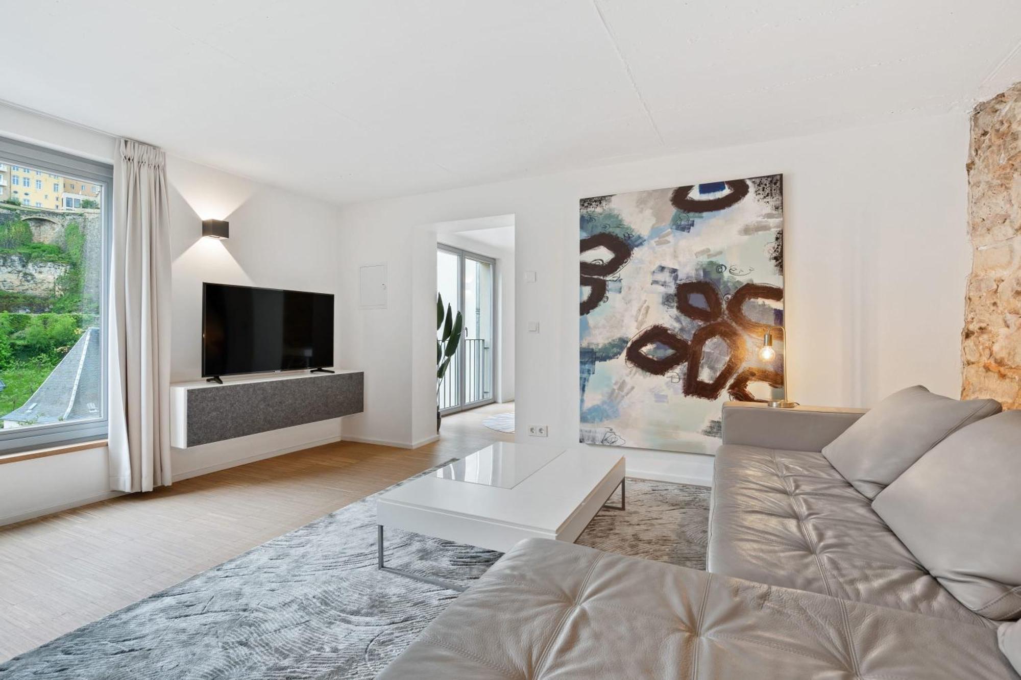 Modern 1Br Apartment In Unesco Grund, Luxembourg By Eksteriør billede
