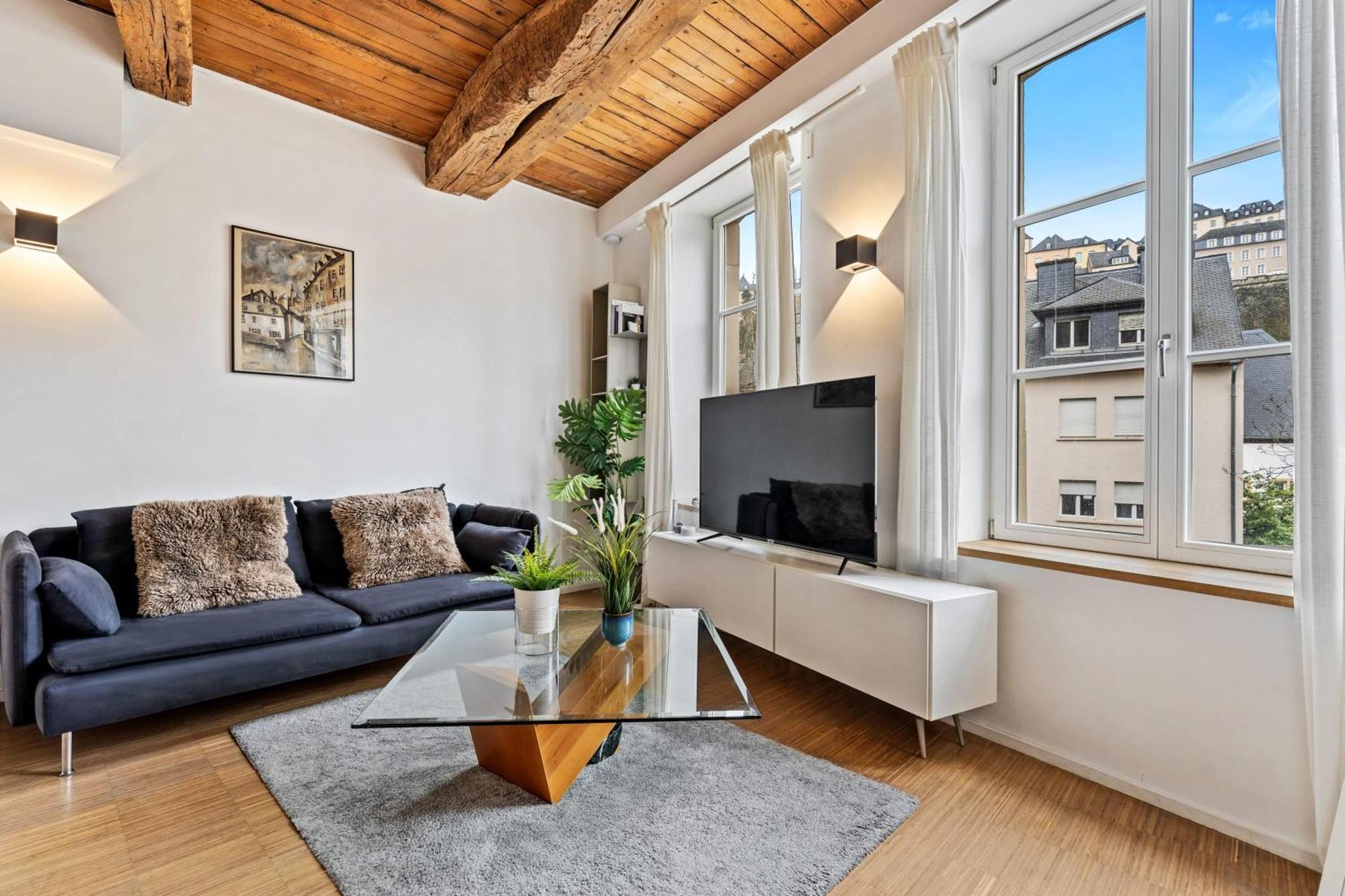 Modern 1Br Apartment In Unesco Grund, Luxembourg By Eksteriør billede
