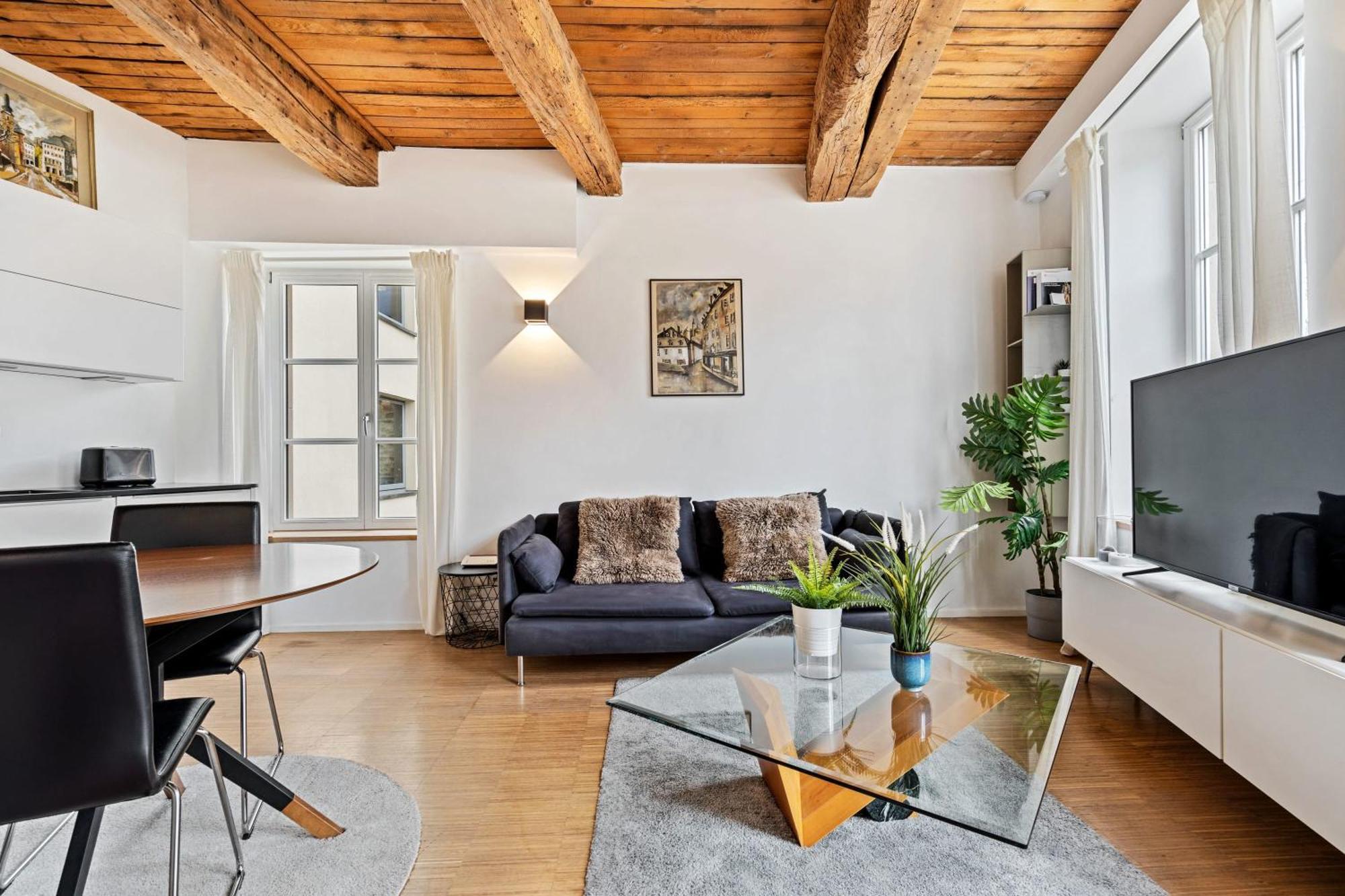 Modern 1Br Apartment In Unesco Grund, Luxembourg By Eksteriør billede
